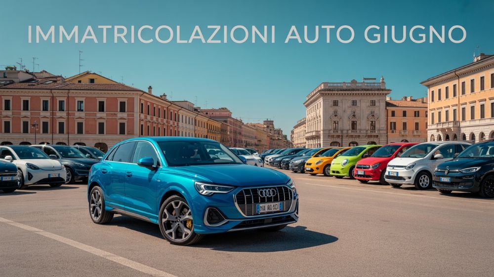Immatricolazioni auto Giugno