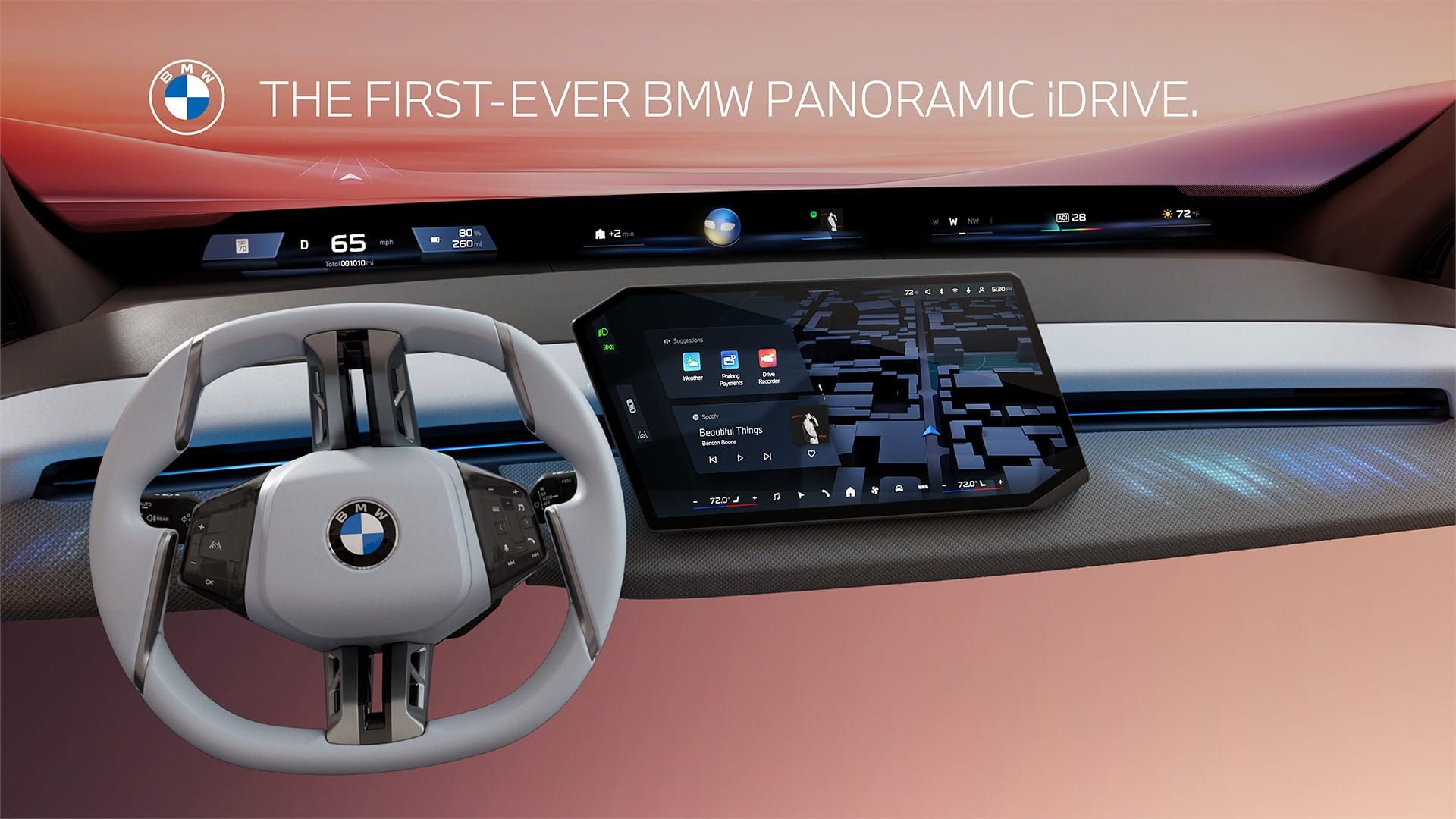 bmw panoramic idrive Ces 2025