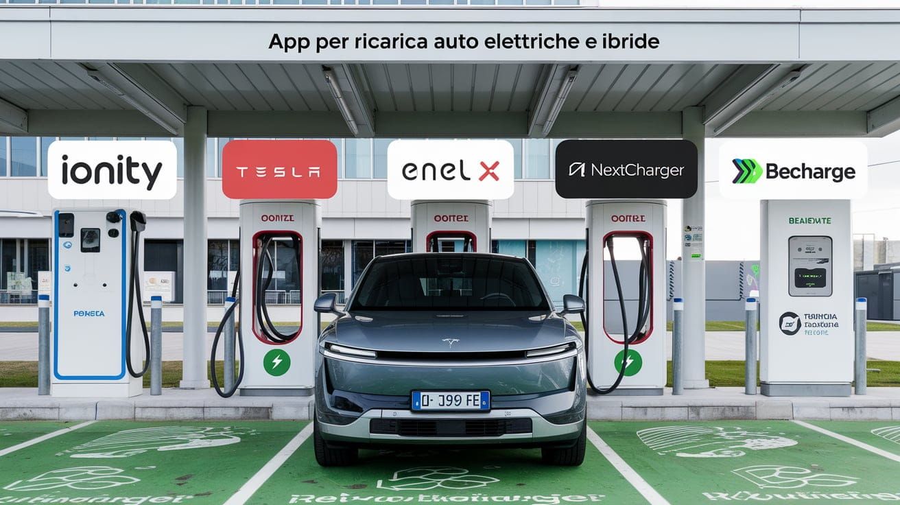 app ricarica auto elettriche