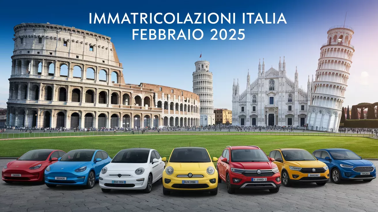 Immatricolazioni Italia Febbraio 2025