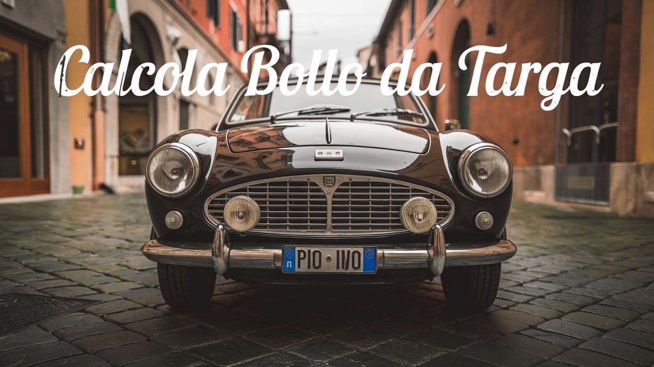 calcola il bollo in base alla targa