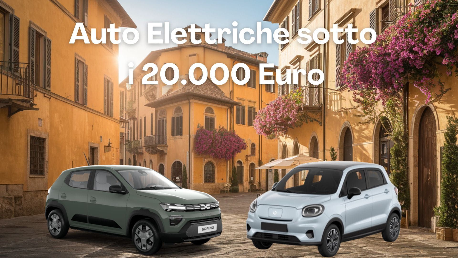 Auto elettriche sotto i 20000 euro