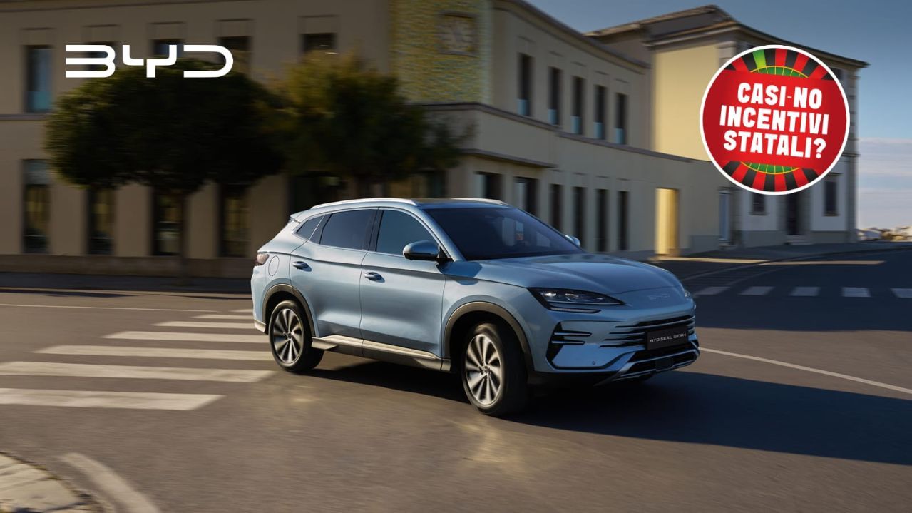 Incentivi BYD auto elettriche 2025