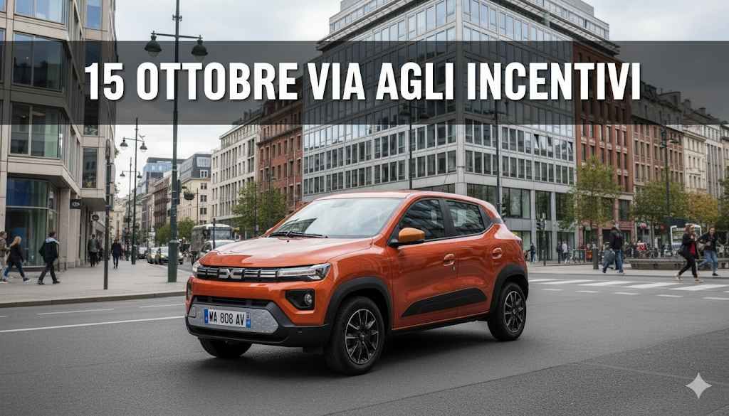bonus auto elettriche 15 ottobre 2025