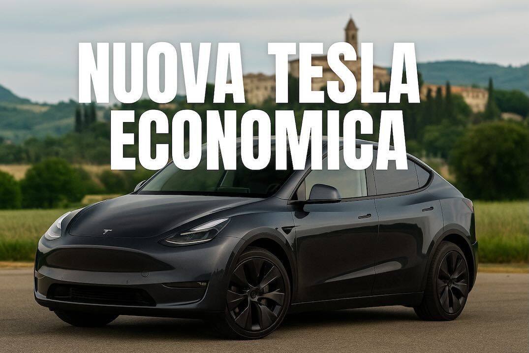 Nuova Tesla Economica 2025
