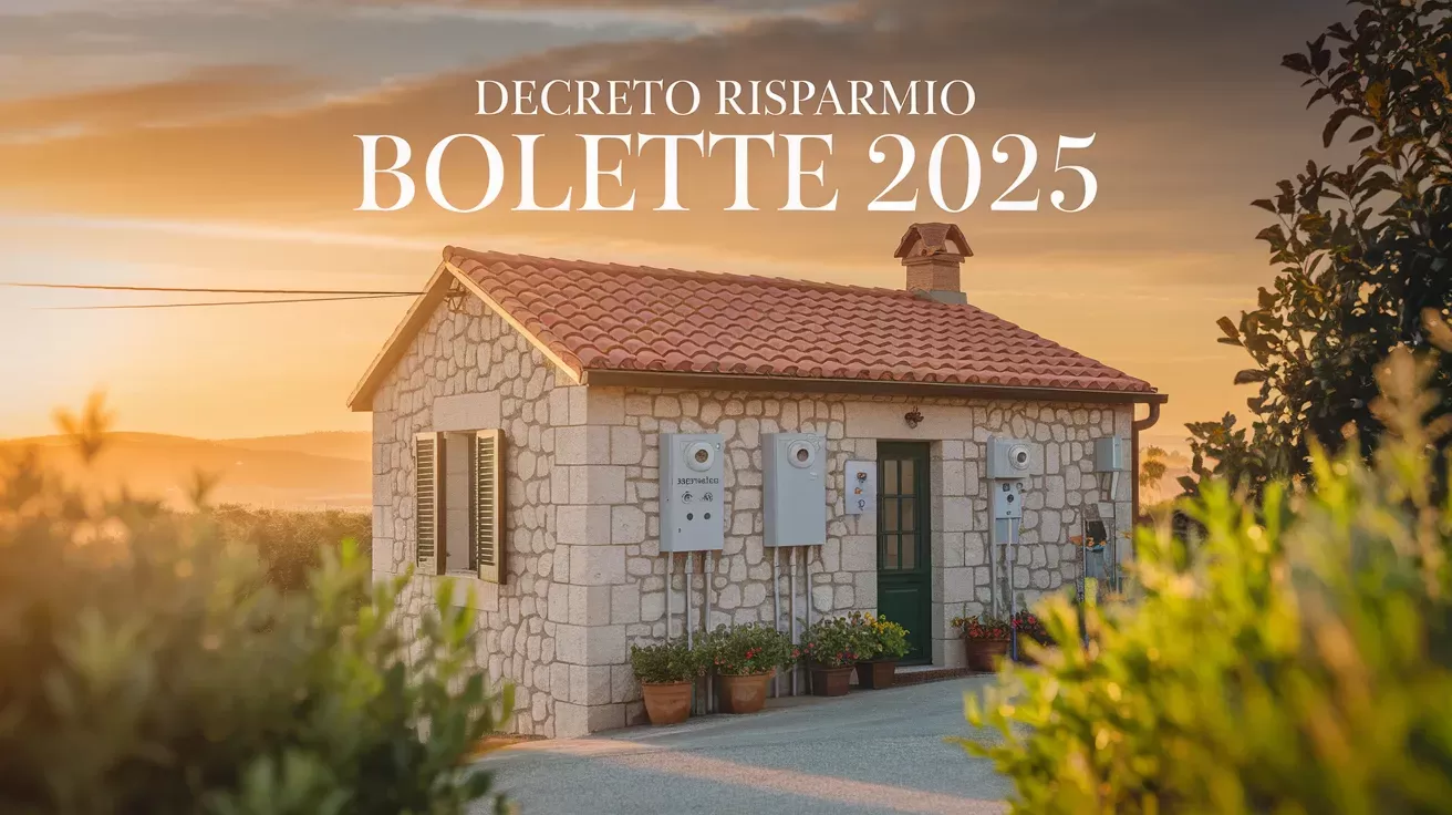 Decreto risparmio bollette 2025