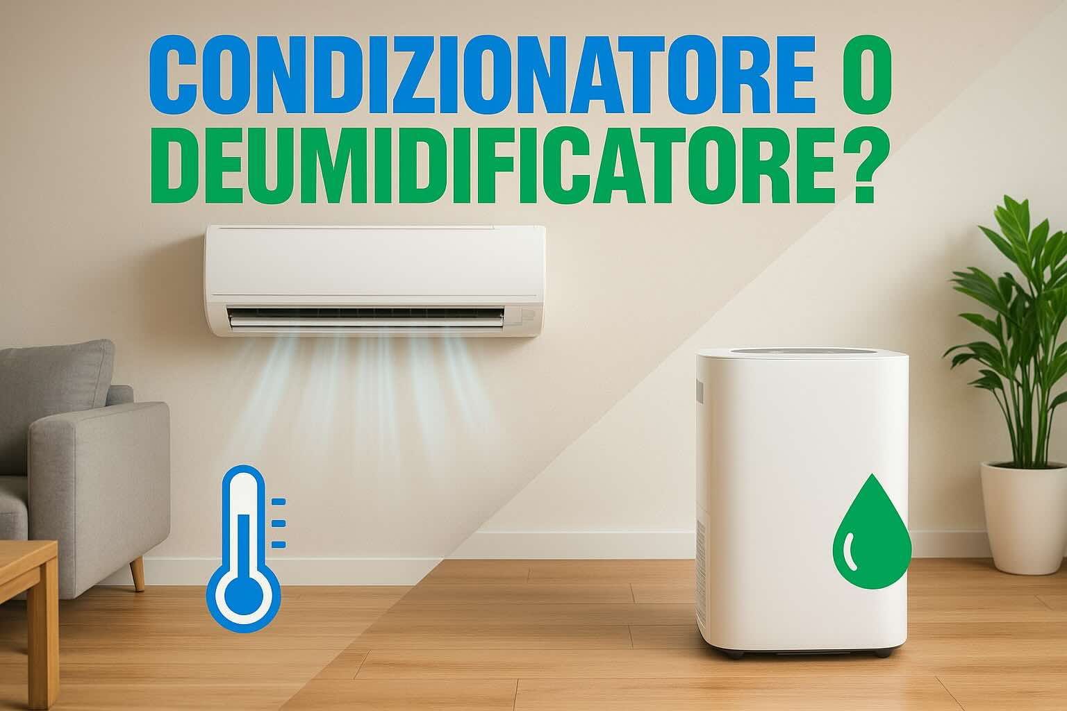 consumo condizionatore vs deumidificatore