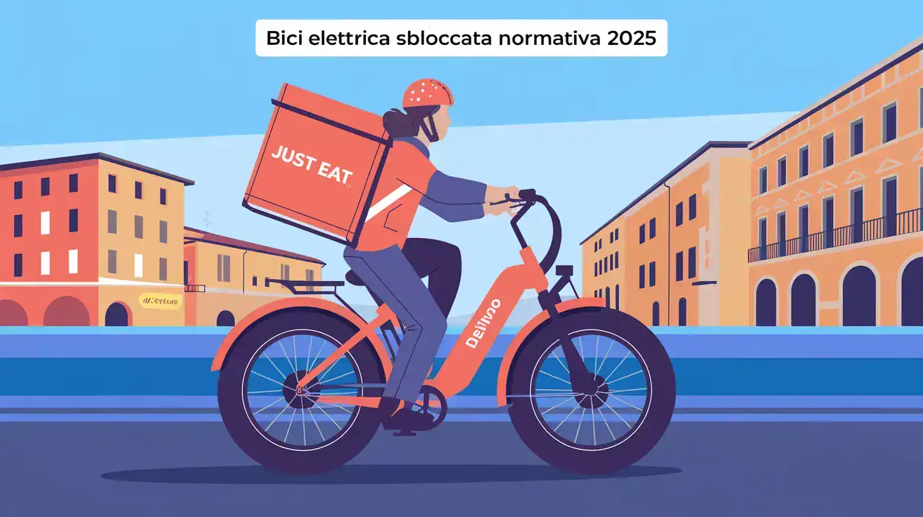 Bici elettrica sbloccata