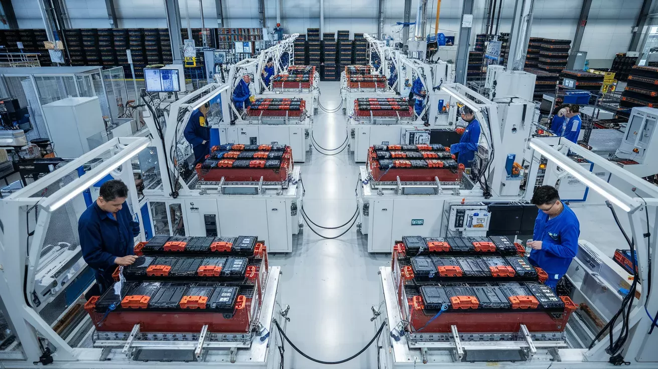 Produzione Batteria Cina