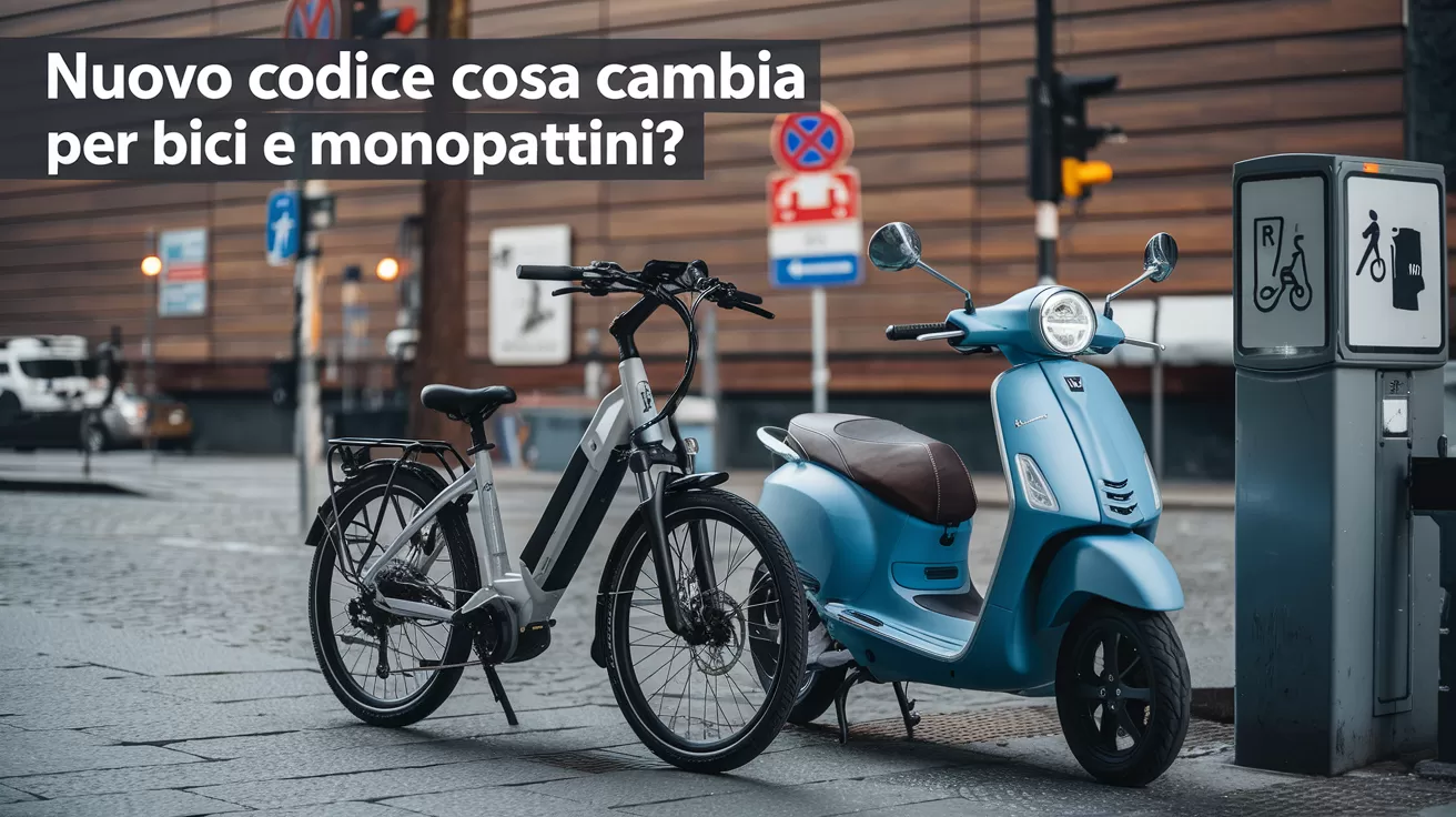 bici elettriche e monopattini nuovo codice strada