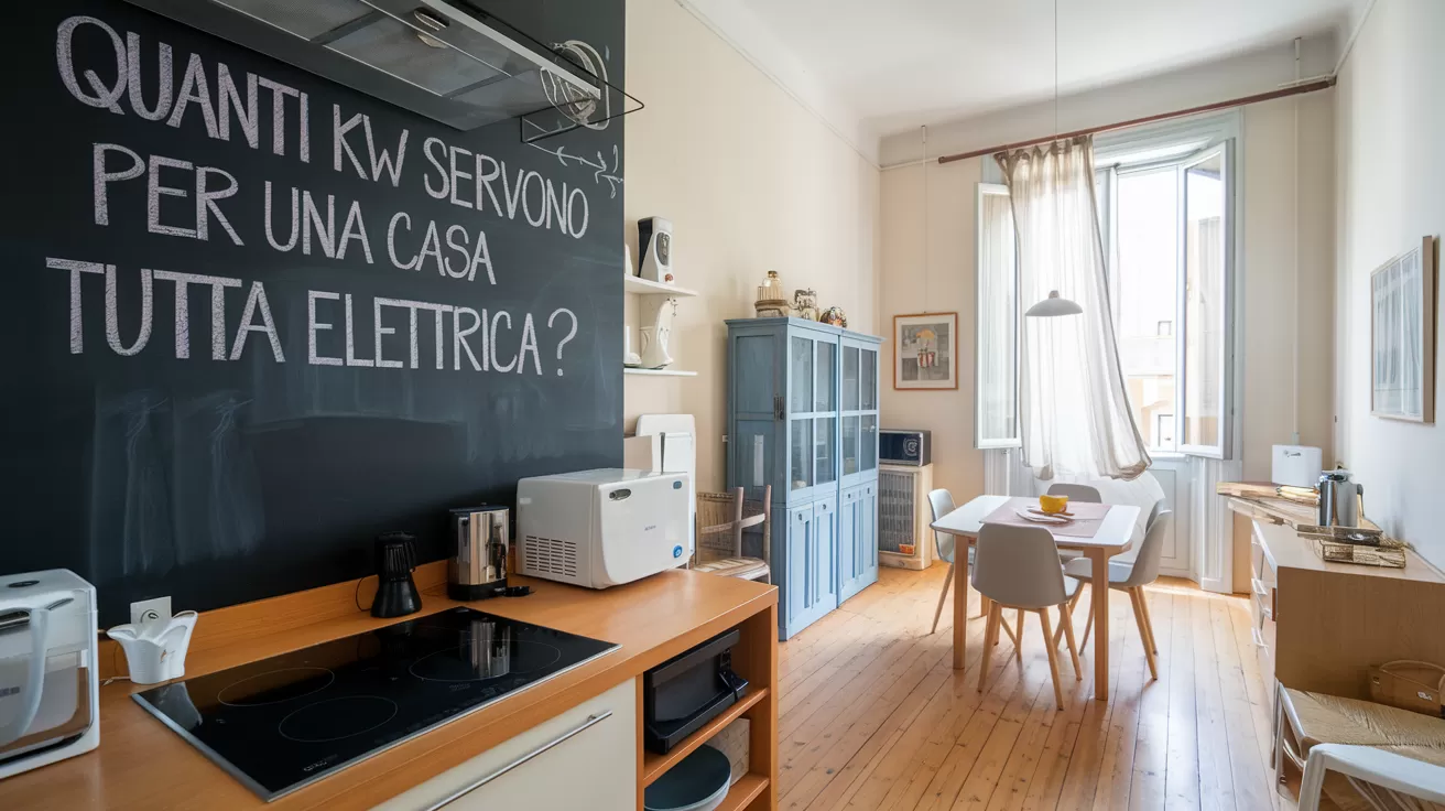 quanti kw servono per una casa tutta elettrica