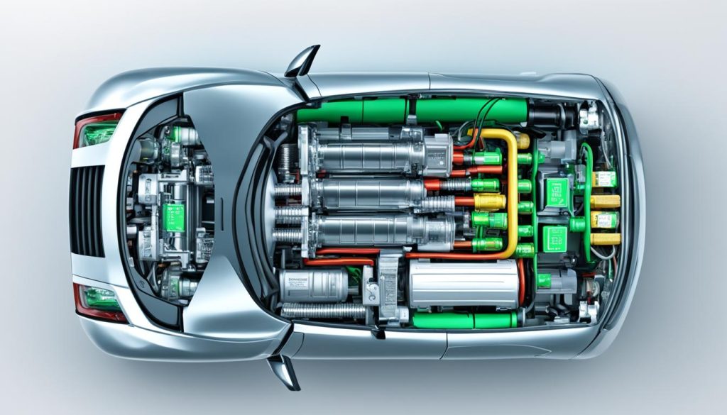 componenti auto ibrida plug-in