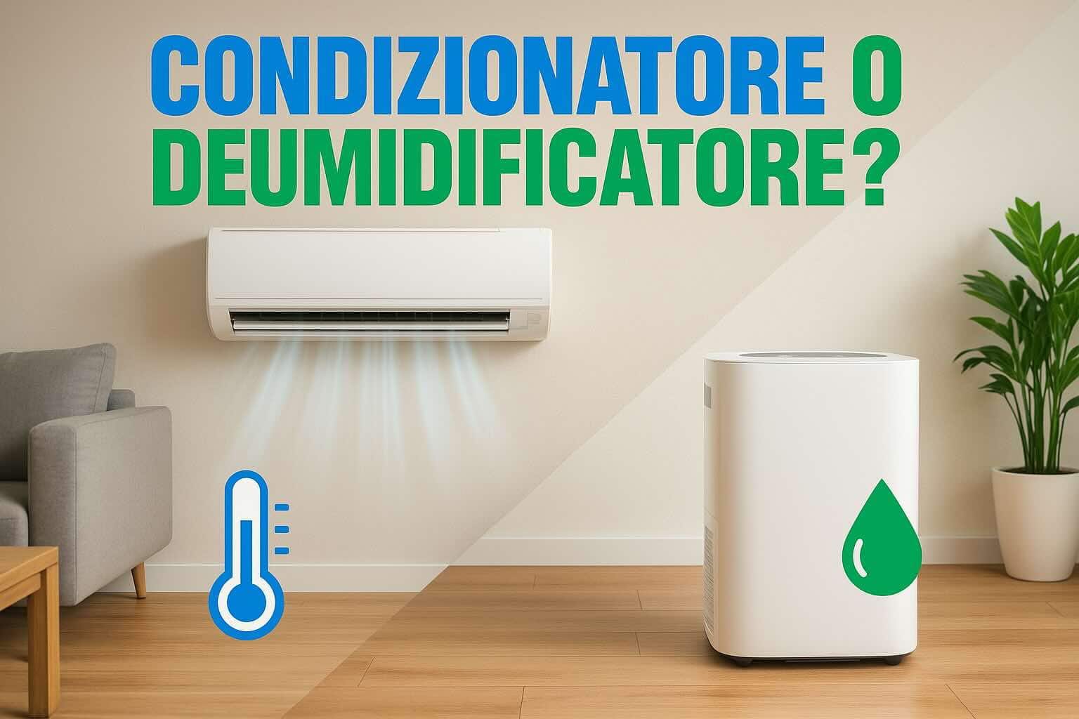 consumo condizionatore vs deumidificatore