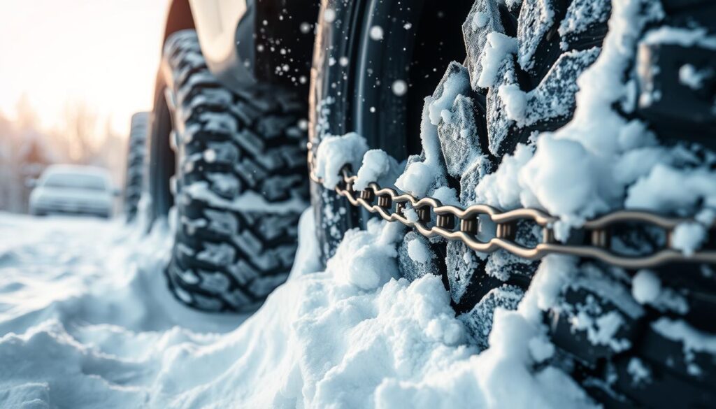 Catene da neve su pneumatici