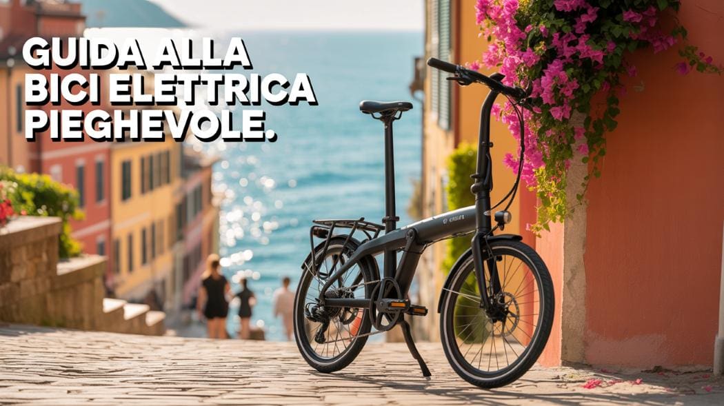 Guida alla bici elettrica pieghevole