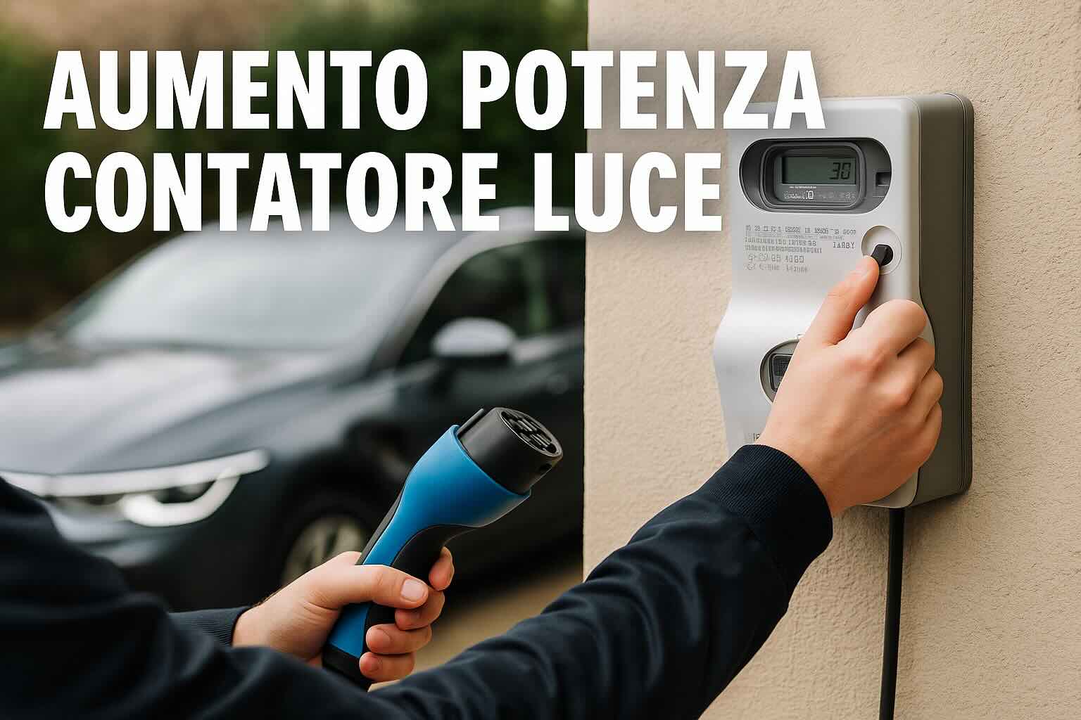 Aumento potenza contatore luce
