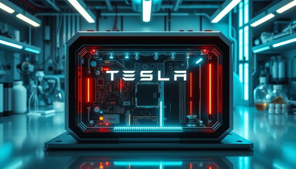 batterie a litio Tesla