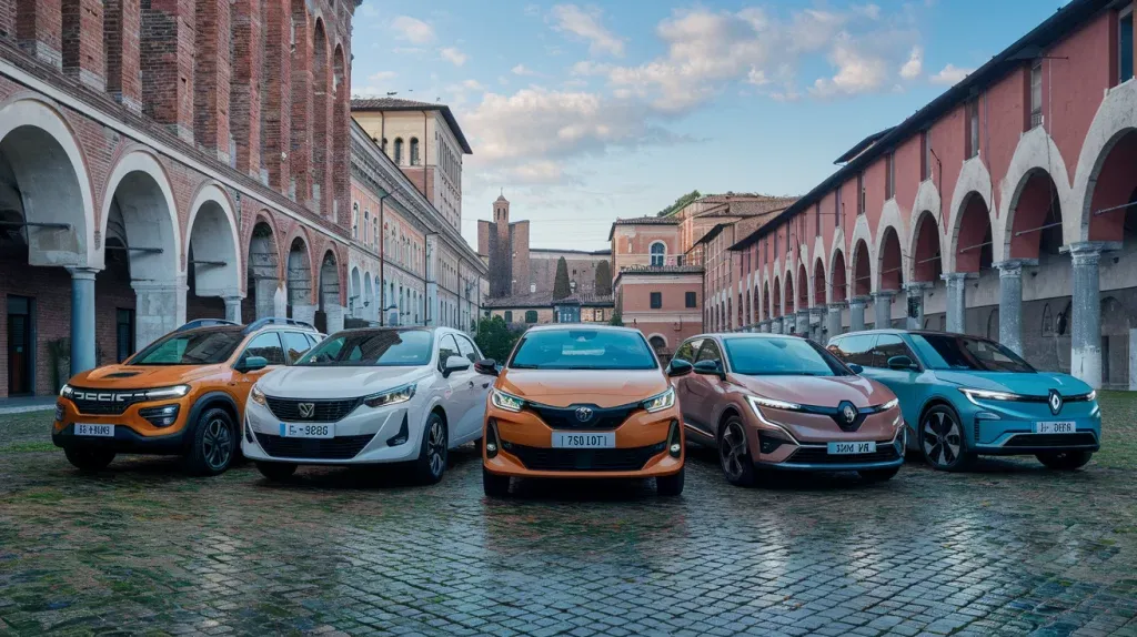 Foto di gruppo auto per neopatentati