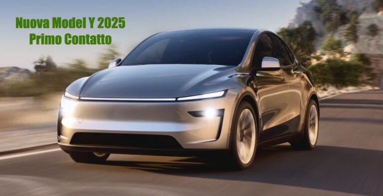 Nuova Model Y 2025 Primo Contatto