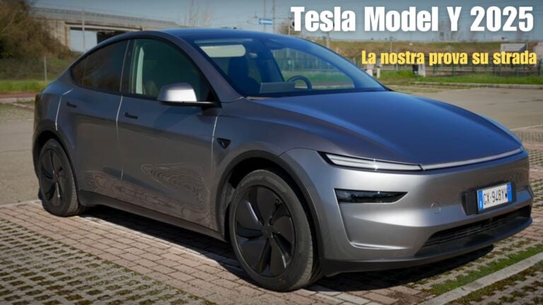 Nuova Tesla Model Y 2025 Prova