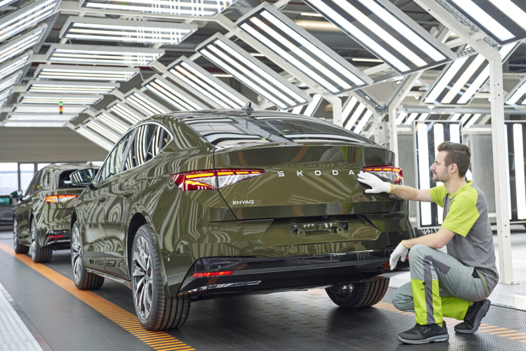 Produzione Nuova Skoda Enyaq 2025