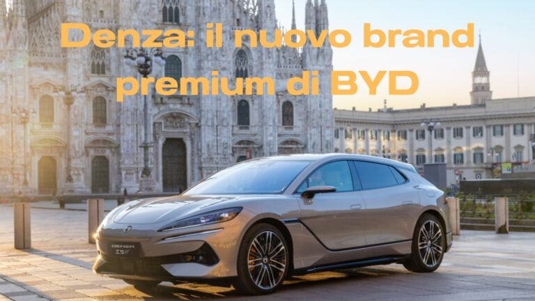 Denza il nuovo brand premium di BYD