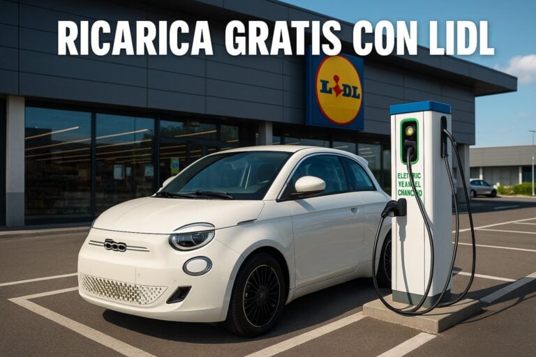 Colonnine di ricarica Lidl 2025