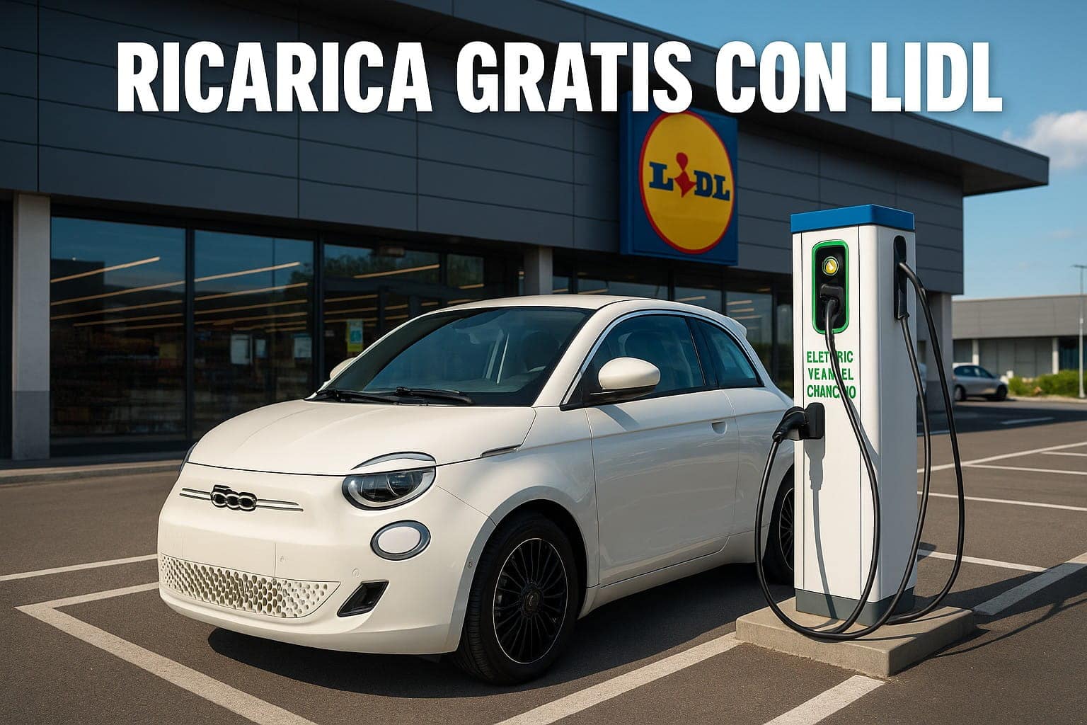 Colonnine di ricarica Lidl 2025
