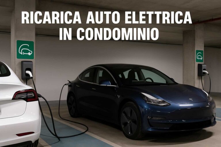 ricarica auto elettrica condominio