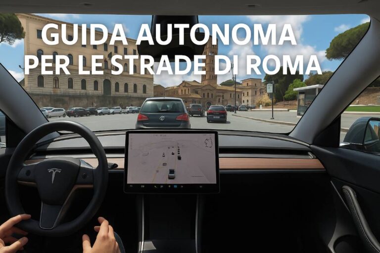 tesla fsd roma immagine