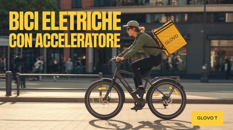 Bici elettrica con acceleratore rider