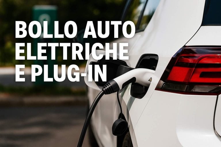 bollo auto elettriche e plug in