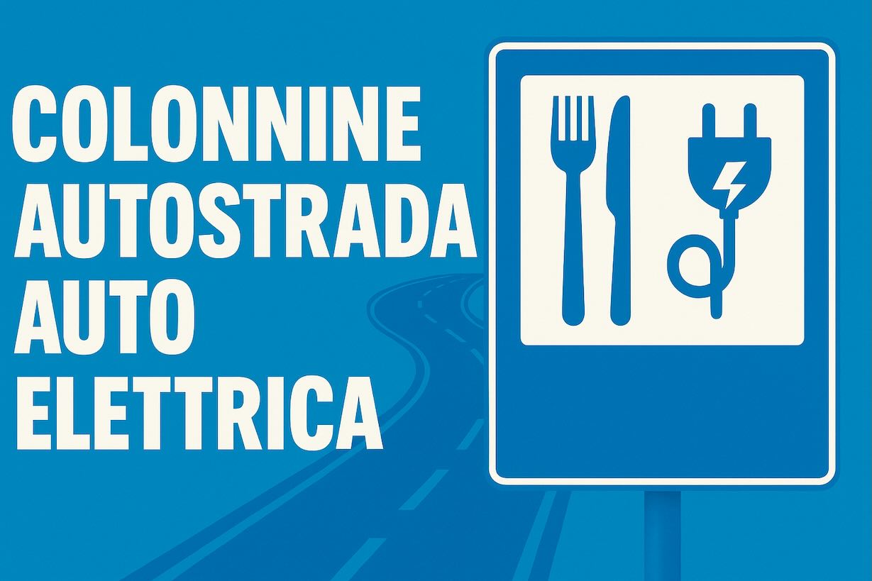 colonnine autostrada auto elettrica