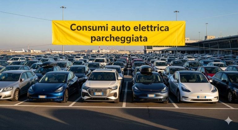 scarica batteria auto elettrica