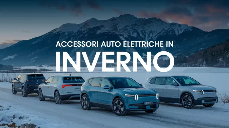 Accessori auto elettriche in inverno