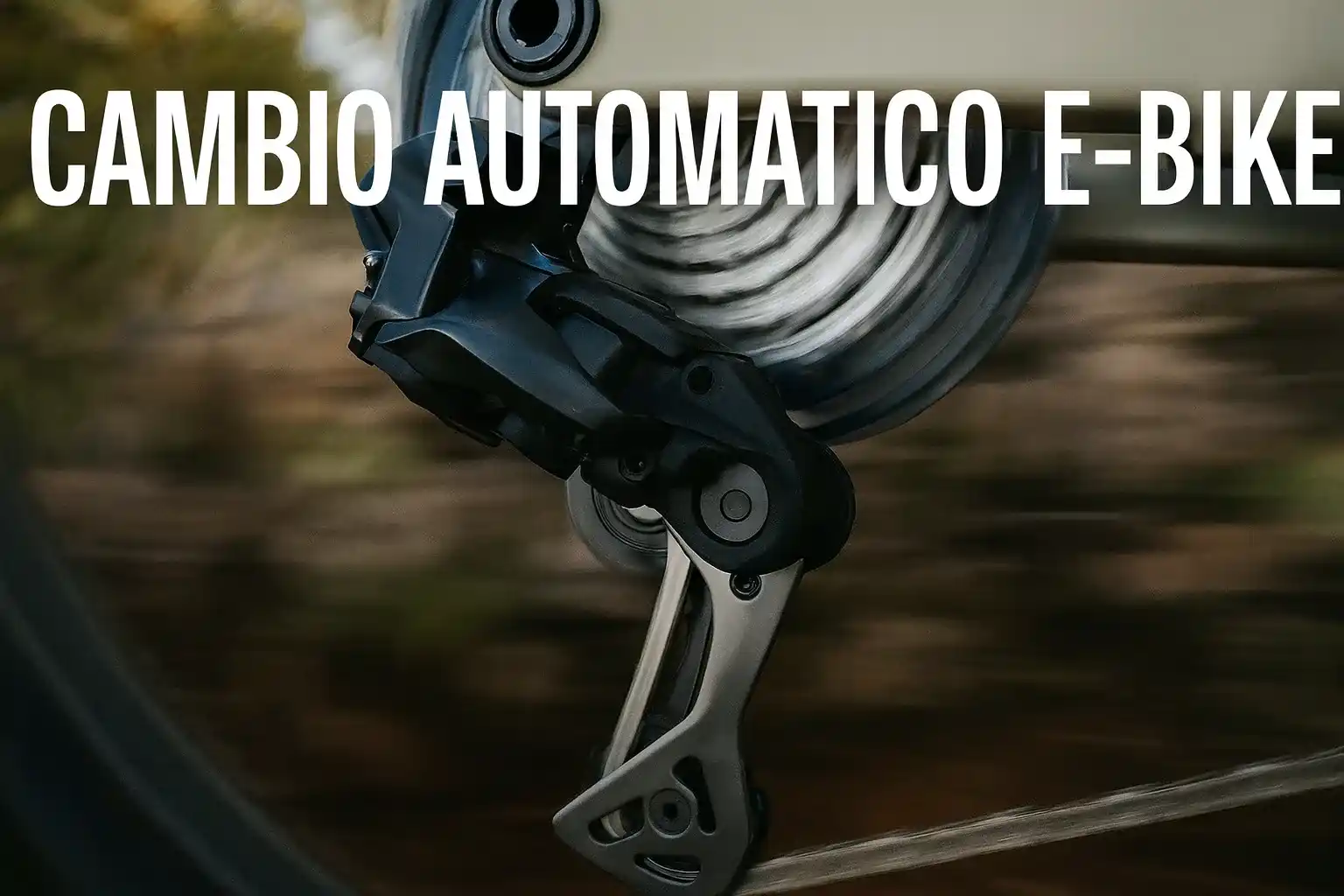 Cambio automatico bici elettrica