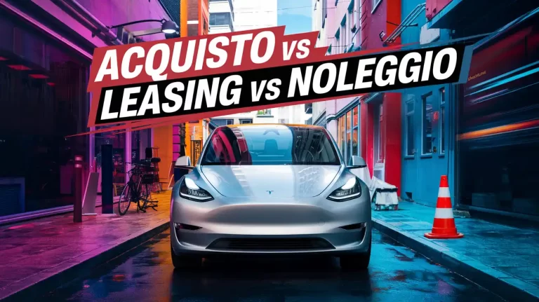 acquisto o noleggio auto elettrica