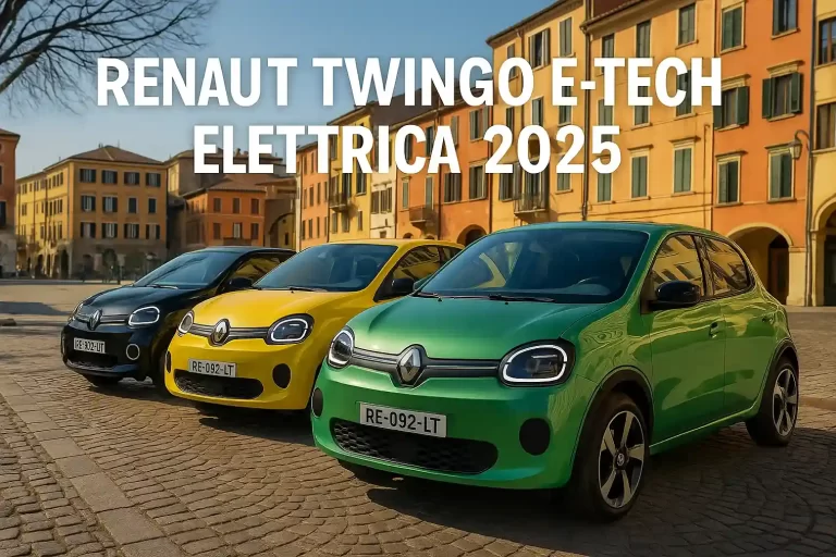 Renault Twingo E Tech elettrica 2025