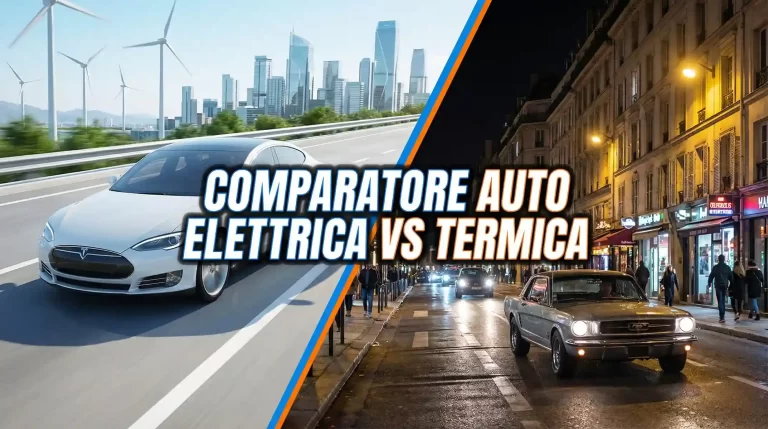 Comparatore auto elettrica vs termica