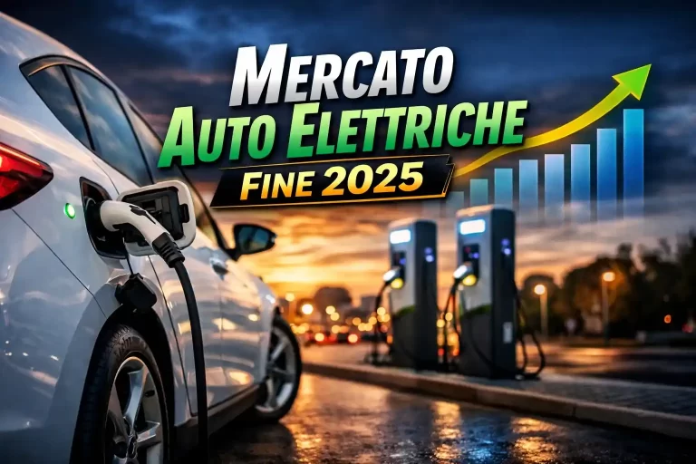 mercato auto elettriche fine 2025