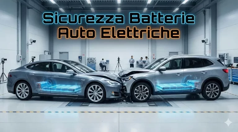 sicurezza batteria auto elettriche