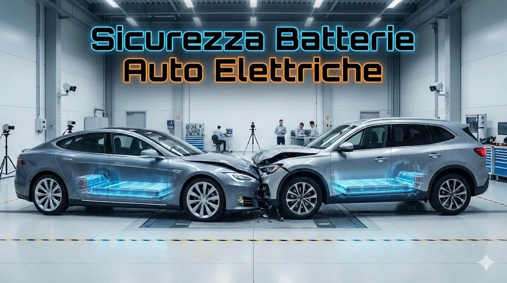 sicurezza batteria auto elettriche