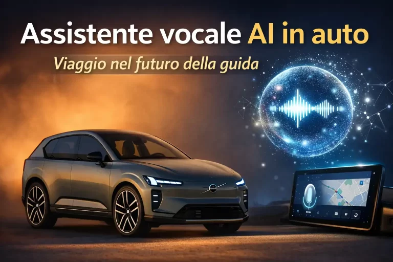 assistente vocale AI in auto