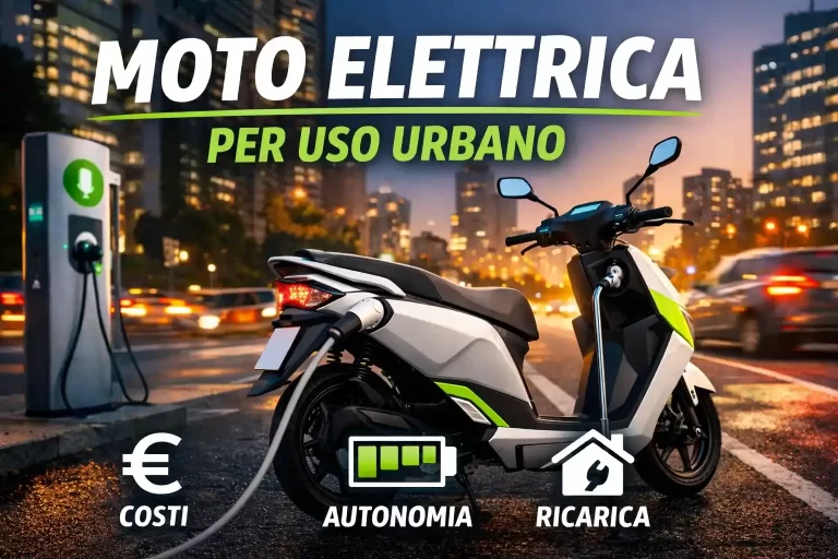 moto elettrica per uso urbano