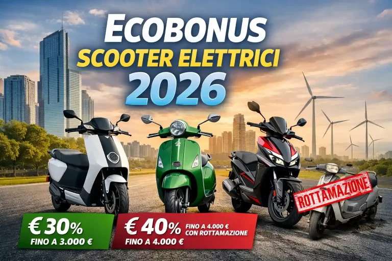 ecobonus scooter elettrici 2026