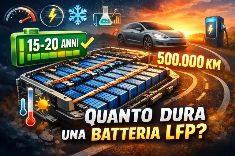 quanto dura una batteria LFP